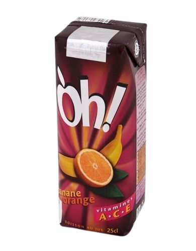 OH ORANGE BANANE 6 X 25CL