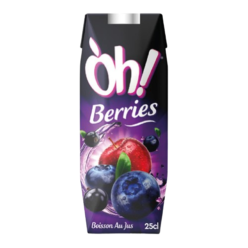 OH BERRIES 6 X 25CL