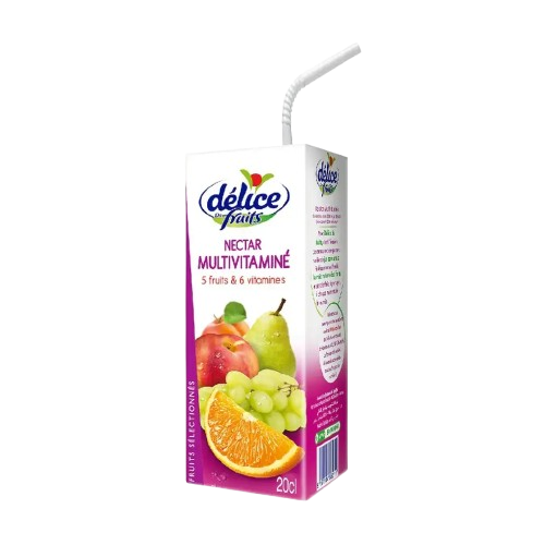 DELICE MULTIVITAMINE 6 X 20CL