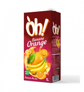 OH ORANGE BANANE 6 X 1L