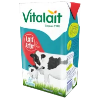 LAIT VITALAIT ENTIER ROUGE 6 X 1L